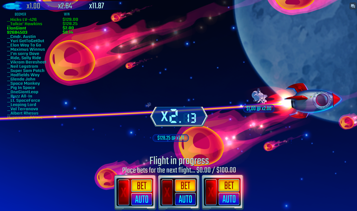 Astroboomers oyunu