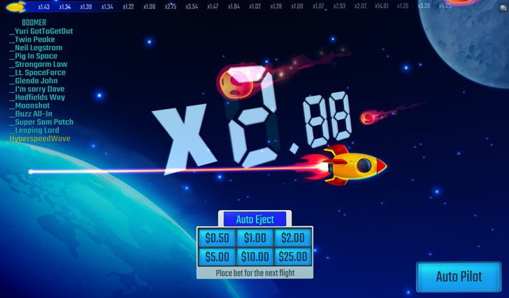 Astroboomers Turbo oyunu