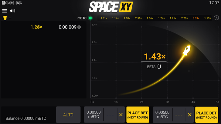 Space XY oyunu