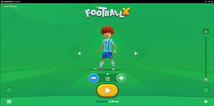FootballX oyunu